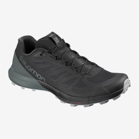 Scarpe Trail Running Salomon SENSE PRO 3 Uomo Nere IT 7-F62